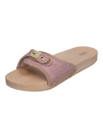 Scholl Pantoletten PESCURA FLAT FLEX in rosa