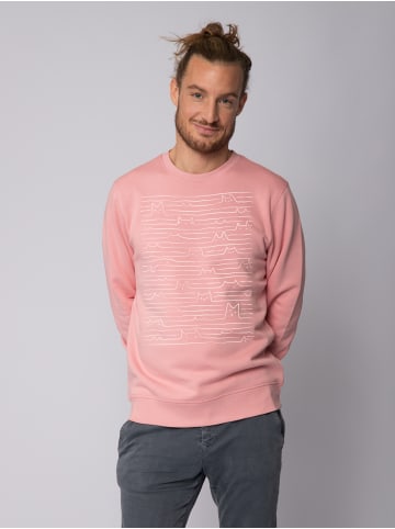 wat? Apparel Sweatshirt Doodle Cats in Canyon Pink