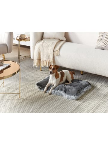 Beliani Tierbett ERGANI in Grau - (W) 60 x (H) 10 x (L) 45 cm