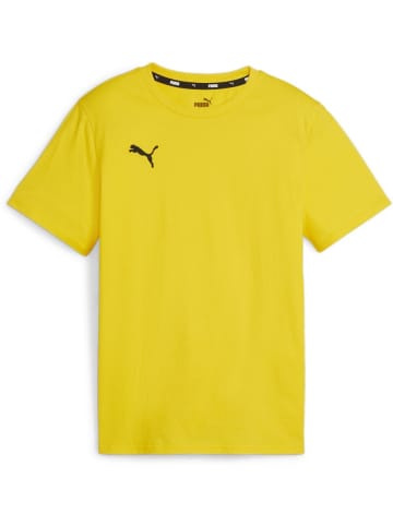 Puma T-Shirt "TeamGoal CasuaLongsleeve Tee Jr" in Gelb