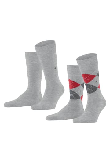 Burlington Socken 2er Pack in Hellgrau