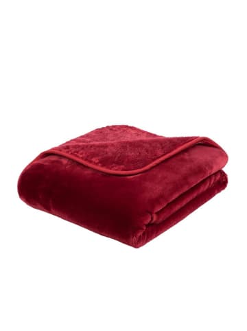 Gözze Wohndecke Cashmere-Feeling 130x170cm in rot