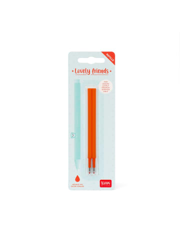 LEGAMI Legami Gelstift 2 Ersatzpatronen - LOVELY FRIENDS REFILL SET - ORANGE