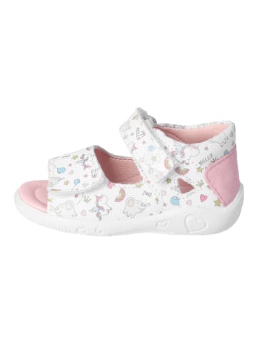 PEPINO Lauflern Sandale in weiß