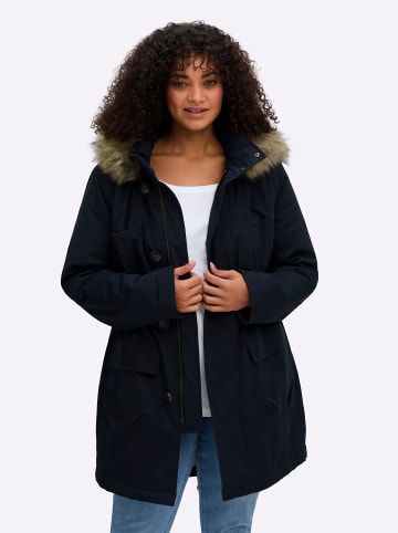 sheego by Joe Browns Parka in tiefblau