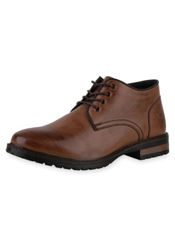 VAN HILL Klassische Halbschuhe Ian in Hellbraun