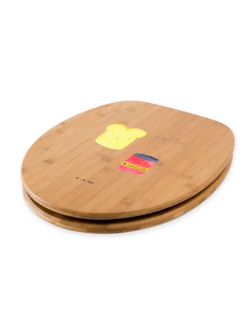 Mr. & Mrs. Panda Klobrille Toast Marmelade ohne Spruch in Braun