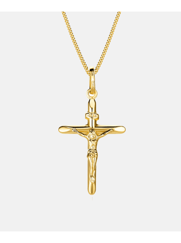 Diamant L'éternel Halskette aus 585 Gelbgold
