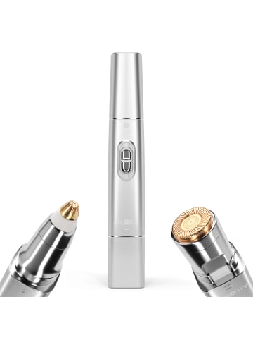 Ailoria LIBERTY 2in1 Lipstick Rasierer in silber