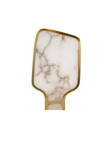 Angel Cerdá Tischlampe Alabaster Naturstein - polierter goldfarbener Stahl 8118