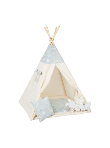 Sówka Design Spielzelt Tipi in weiss