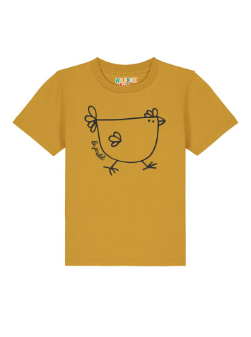 wat? Apparel T-Shirt Le poulet - das Huhn in Ocker
