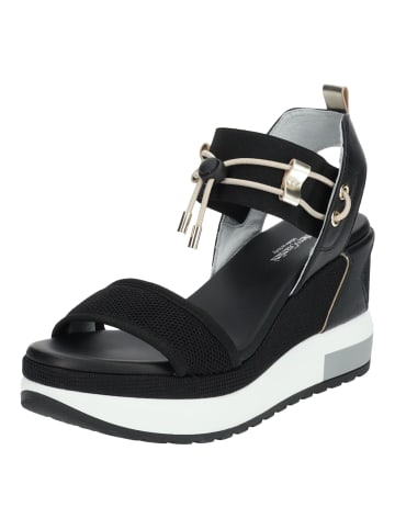 Nero Giardini Sandalen in Schwarz/Gold