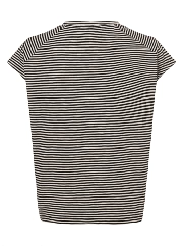 armedangels T-Shirt Oneliaa in schwarz ecru