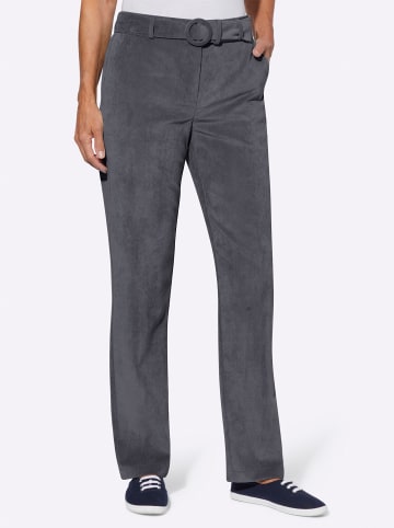 Sieh an! Cord-Hose in anthrazit