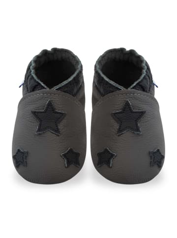 Yihakids Baby Krabbelschuhe aus Leder, weiche Lauflernschuhe mit rutschfester Sohle