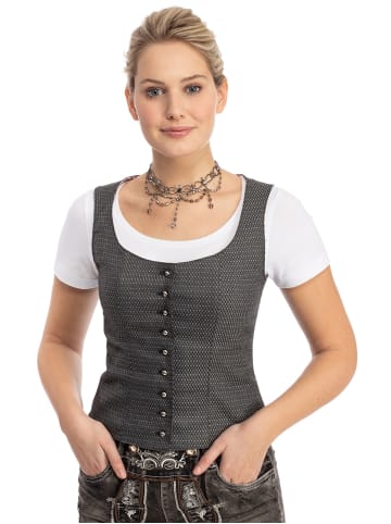 OS-Trachten Mieder 453000-3924 in grau