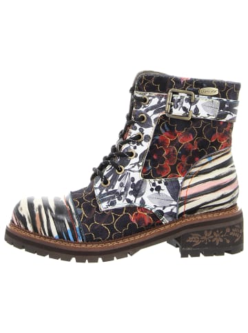 LAURA VITA Schnürstiefelette in bunt
