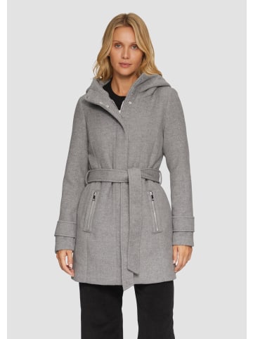 s.Oliver Outdoor-Mantel in 9400_grau meliert