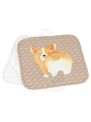 Mr. & Mrs. Panda Topflappen Corgi Po ohne Spruch in Hundeglück