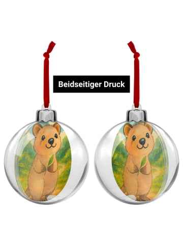 Mr. & Mrs. Panda kunststoffkugel Quokka Happy Design ohne Spruch in Weiß