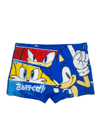 Sonic Badehose Sonic Tails Shorts in Blau