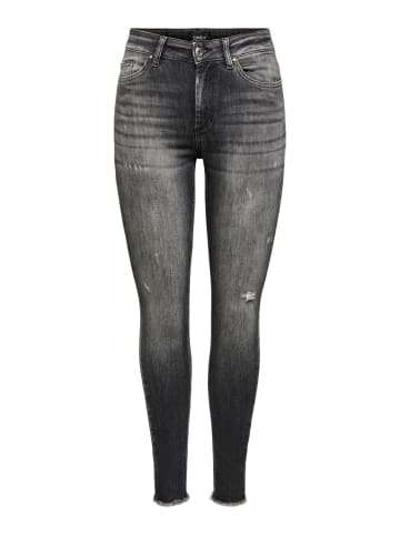 ONLY Jeans ONLBLUSH LIFE MID SK AK RW REA787 skinny in Schwarz