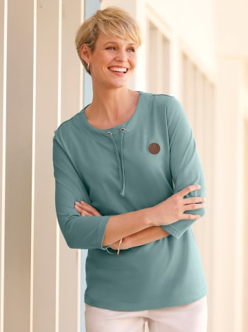 Sieh an! 3/4-Arm-Shirt in jade