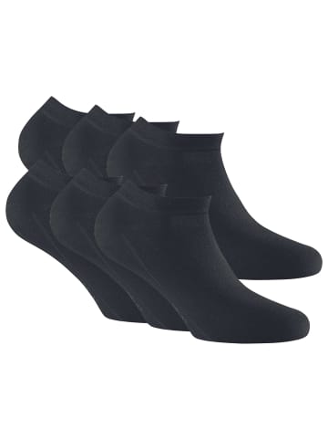 Rohner Socken 6er Pack in Schwarz