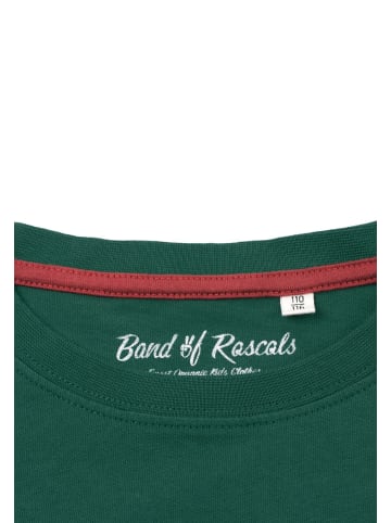 Band of Rascals Longsleeve " Snowboard " in racing-green