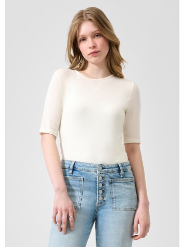 QS T-Shirt in 0200_creme