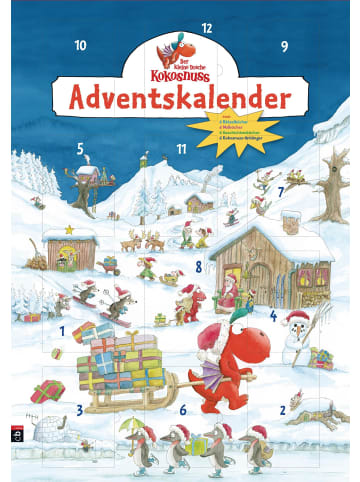 C. Bertelsmann Verlag Der kleine Drache Kokosnuss Adventskalender | Weihnachtsdorf