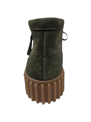 Clarks Schnürstiefel Torhill Moss in Grün