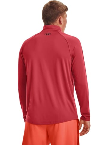 Under Armour Longsleeve "Tech" in Rot