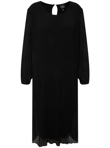 Ulla Popken Midikleid in schwarz