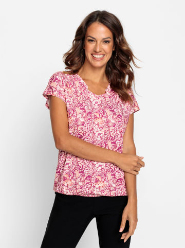 WITT WEIDEN Print-Shirt in erika-papaya-bedruckt