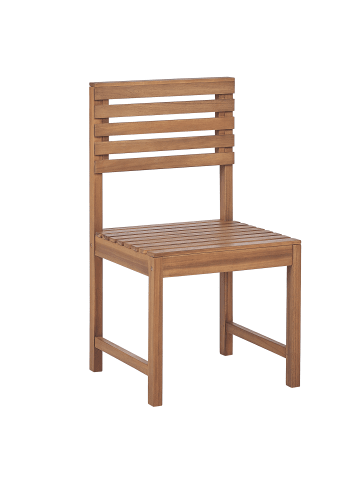 Beliani Esszimmerstuhl TREIA in Braun - (W) 50 x (H) 92 x (L) 50 cm