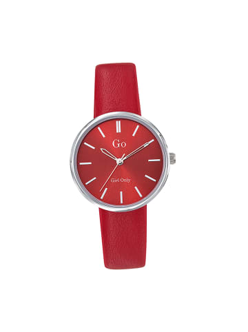 Girl Only Armbanduhr-Analog rot mittel (ca. 32mm) Girl Only GO