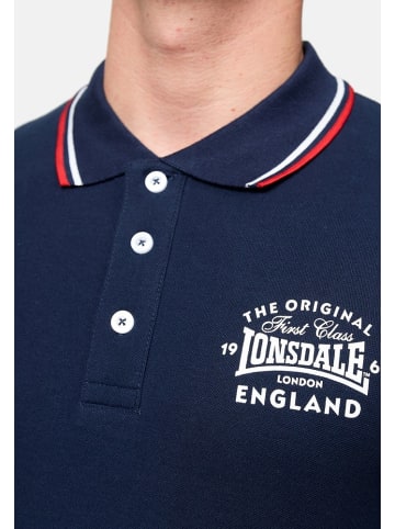 Lonsdale Polo "Moyne" in Blau