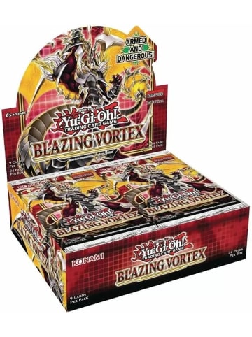 KONAMI Yu-Gi-Oh! Blazing Vortex 24 Booster Display Englisch 1st edition