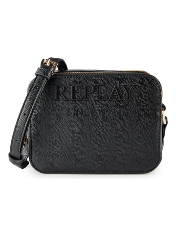Replay Umhängetasche 18 cm in black