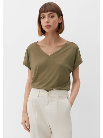 s.Oliver T-Shirt ärmellos in Olive