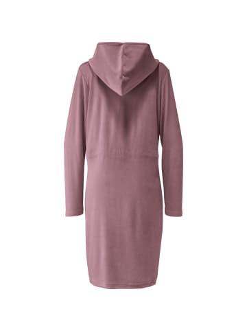 Erwin Müller Leichtfrottier Bademantel mit Kapuze Limbach in mauve