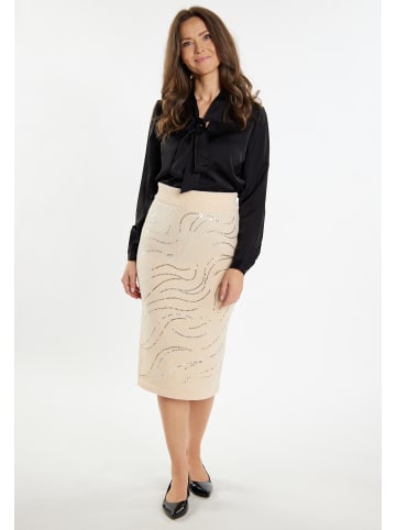 usha BLACK LABEL Damen Midirock in Creme