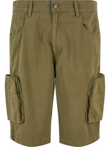 Urban Classics Cargo Shorts in grün