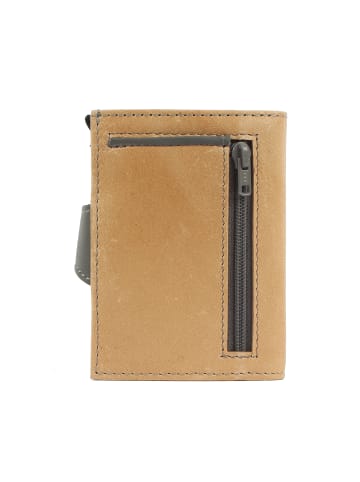 Margelisch Kreditkarten-Minibörse noonyu double leather in natural