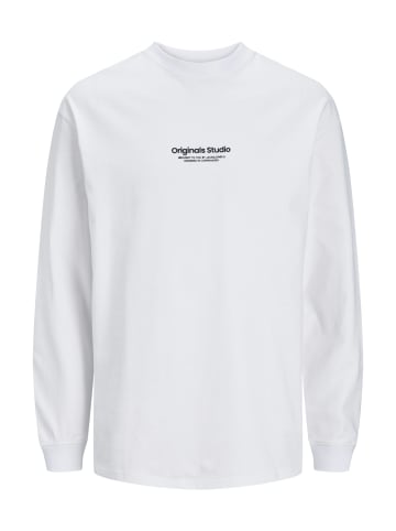 JACK & JONES Junior Sweatshirt 'Vesterbro' in weiß