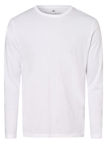 Nils Sundström Langarmshirt in weiß