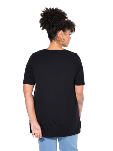 MIAMODA Shirt in schwarz