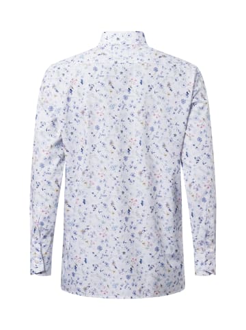 OLYMP  Businesshemd in weiß blau